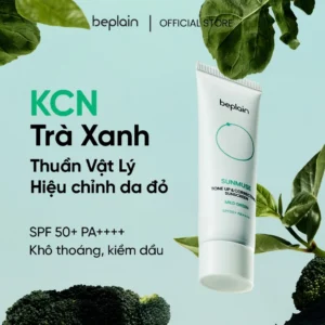 Bộ kem chống nắng BEPLAIN Sunmuse Mild Green 50ml & Skin Beige 50ml – bảo vệ da và hiệu chỉnh sắc da