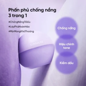 Phấn phủ chống nắng BEPLAIN Sunmuse Oil Cut Sun Powder SPF45+ PA+++ – kiềm dầu và làm mịn lỗ chân lông