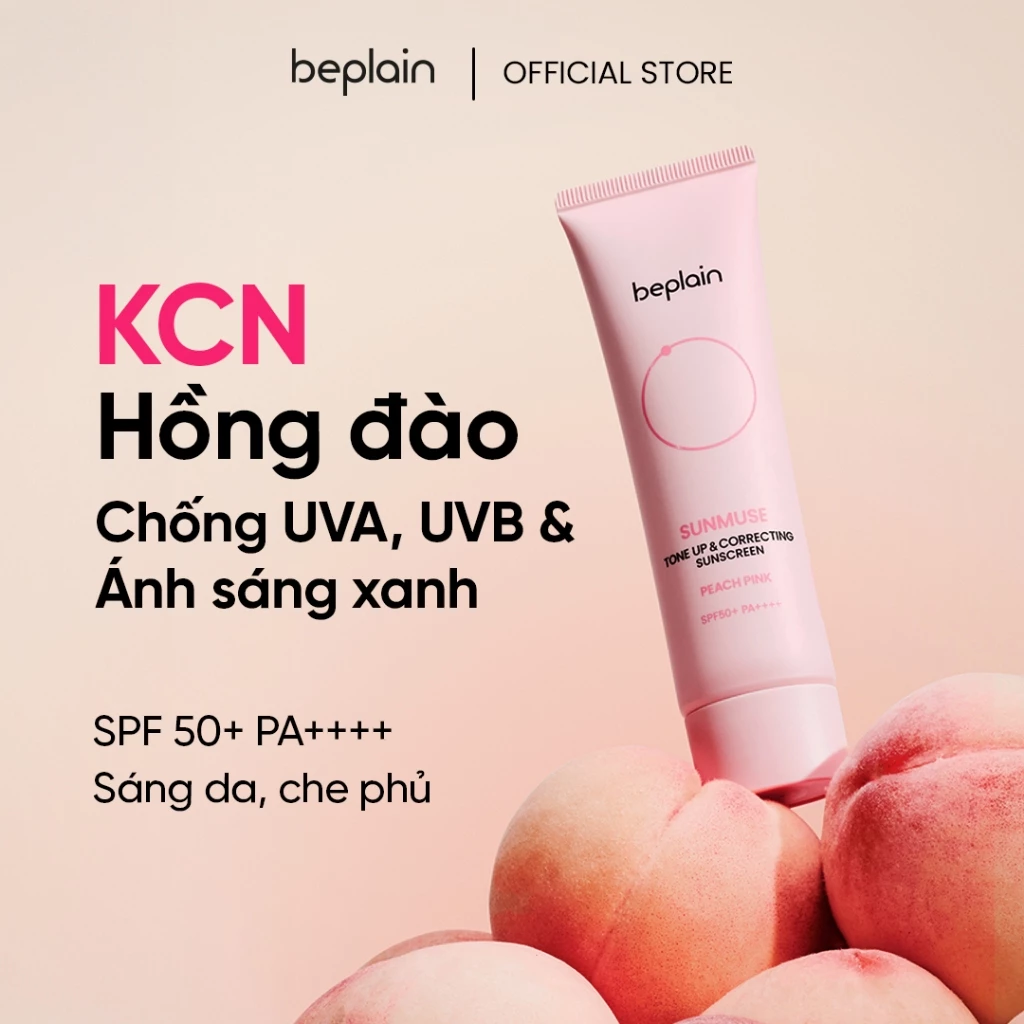 BEPLAIN Sunmuse Peach Pink & Skin Beige công dụng và hiệu quả