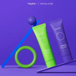 Bộ kem chống nắng BEPLAIN Sunmuse Tone Up & Correcting 50ml & Mineral 50ml – bảo vệ da và hiệu chỉnh sắc da