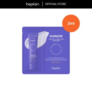 Kem chống nắng BEPLAIN Sunmuse Tone Up & Correcting 2ml – nâng tone, hiệu chỉnh sắc da
